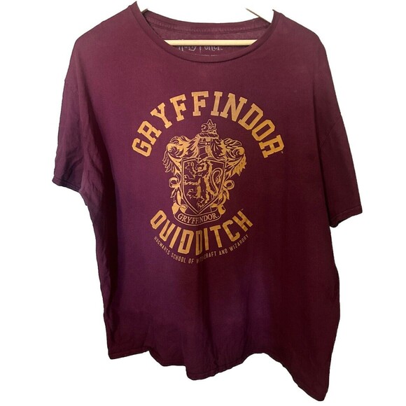 Harry Potter Gryffindor H. Potter Men's XXL Red T-Shirt - Picture 1 of 6